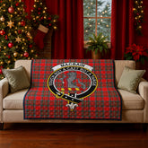 MacBain Tartan Crest Quilt